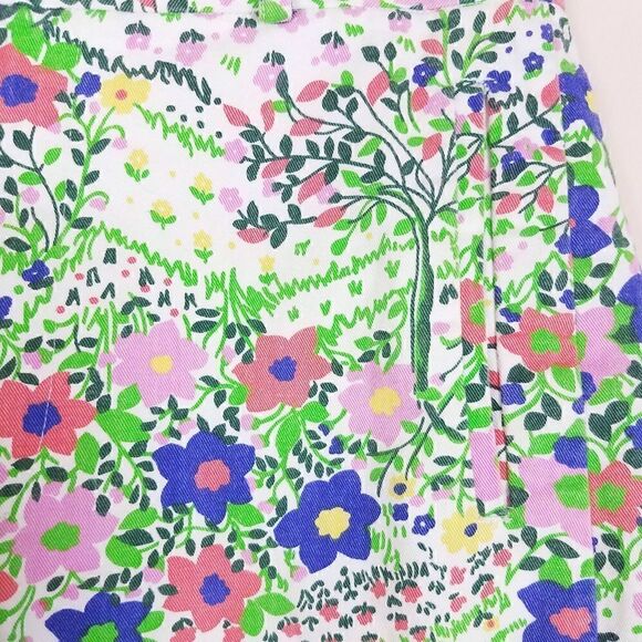 Topshop Floral Shorts Size 4 - Picture 4 of 8